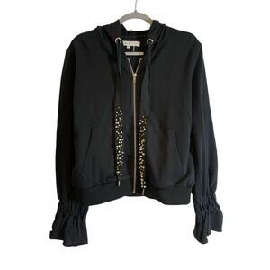 NWT Endless Rose Grey Lab Black Jacket XS